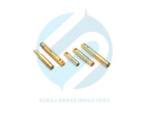 Brass pin plug