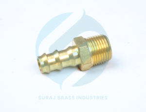 Brass hose nipple