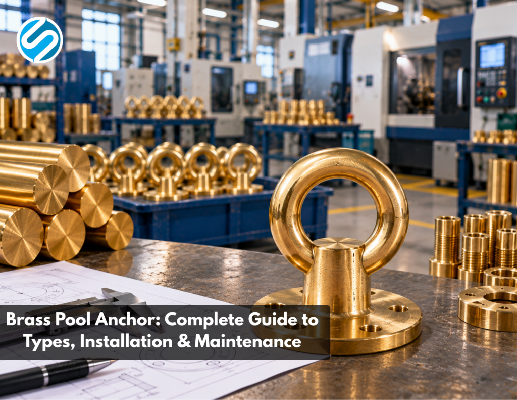 Brass Pool Anchor