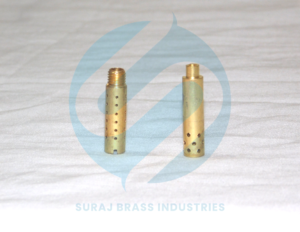 Brass gas burner parts