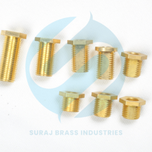 brass hex nipple