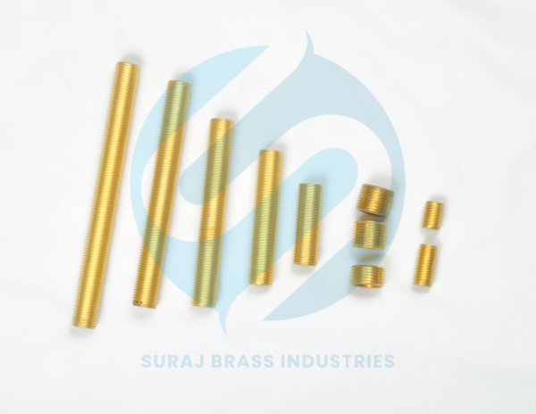 Brass Threaded Tube