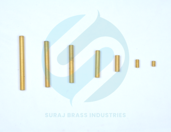 Brass Threaded Tube