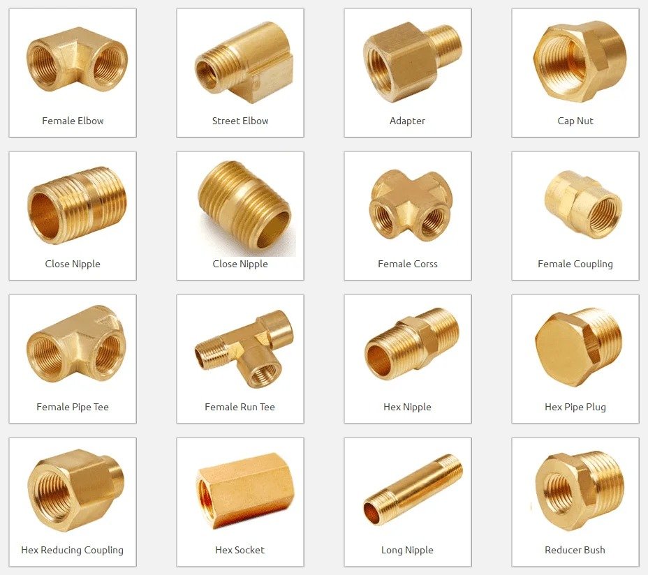 Brass Piping and Fittings