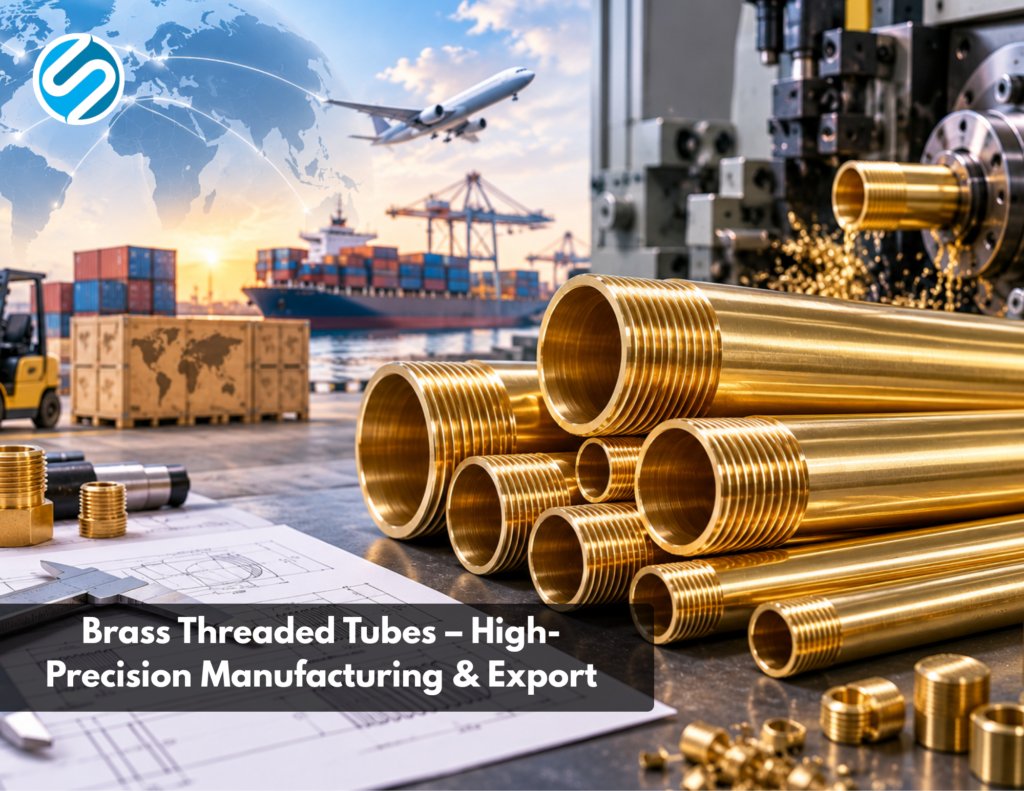 Brass Threaded Tubes