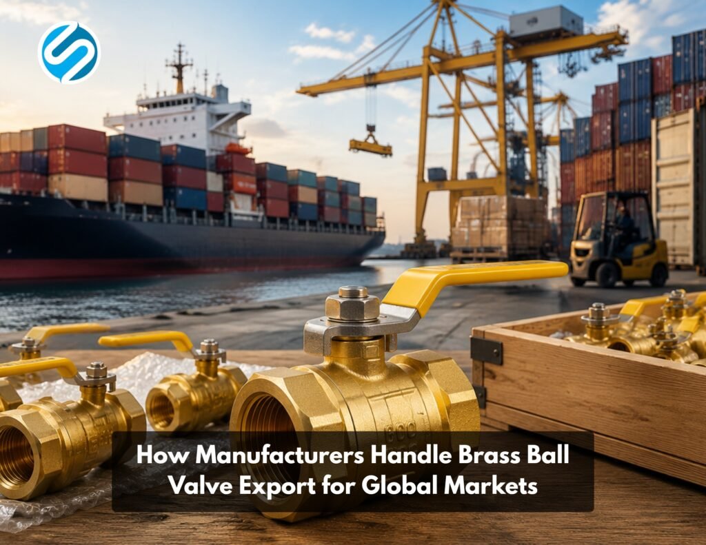 brass ball valve export