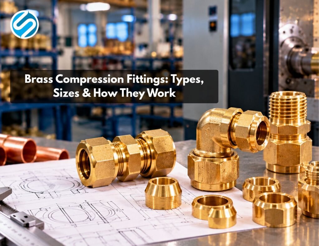 brass compression fittings